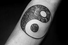 60 Yin Tang Tattoos For Men Contrasting Chinese Designs Tattoos For Guys Yin Yang Tattoos Small Tattoos For Guys