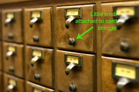 In the bellarmine library, books in the call # range. Milk Paint Card Catalog Pneumatic Addict