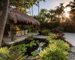 So, allow plants to overlap and even climb over one another. 5 Tropical Gardens Ocean Home Magazine