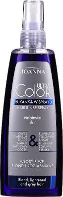 Benjamin netanyahu is a famous politician who uses this style. Joanna Ultra Color System Hair Rinse Spray Blue Haarspray Ohne Auswaschen Blau Fur Graues Blondes Und Aufgehelltes Haar Makeupstore At