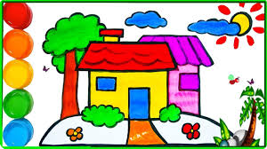 Wat is jouw favoriete boerderijdier? Hoe Teken Je Een Huis Zelf Een Huisje Leren Tekenen Kleurplaten Voor Kinderen Tekenen Youtube