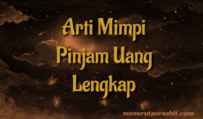 Maybe you would like to learn more about one of these? Arti Mimpi Pinjam Uang Saudara Archives Menurut Para Ahli