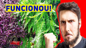 Jardim vertical com pallets