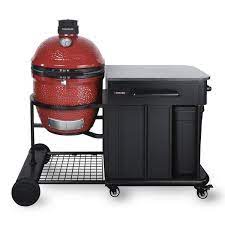 Kamado Joe Classic Joe Ii With Cart Kj23nrhc Kjcart Gotovit Na Grile Stol Nerzhaveyushaya Stal