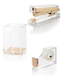 Amazon Com Kate Spade Strike Gold Assortment Stapler Tape Dispenser Pencil Gold Office Supplies Office Supply Organization Office Decor