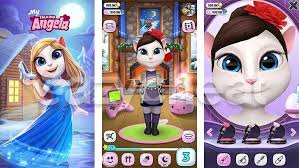 No Survey My Talking Angela Hack 2019 Updated Generator For Android And Ios Get Unlimited Free Diamonds And Coins No Iphone Games App Hack Disney Art Style