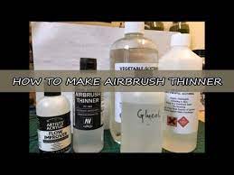 Airbrush tips, in this airbrush tips video i show you how i mix mine for very little money Les Quick Tip How To Make Airbrush Thinner For Water Based Acrylics Youtube Airbrush Designs Airbrush Air Brush Painting
