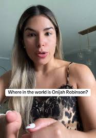 ¿Dónde está Onijah Robinson?