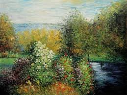 Corner Of The Garden At Montgeron Claude Monet World Famous Paintings Monet Art Claude Monet Art