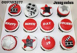 Cinemacupcakes Cupcakes Cupcake Fondantcupcake Birthdaycupcakes Partydecor Birthdayparty Moviecupcake Movie Cupcakes Birthday Cupcakes Fondant Cupcakes