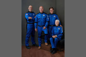 It will be the first manned trip for his new shepard rocket from his. Hxc Riftr1baxm