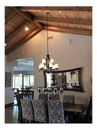 Replace a ceiling light fixture with help from a home contractor in this. Hanging Rectangular Chandelier With 2 Wires On Sloped Ceiling