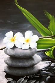 Zen Serenity Flower Art Zen Flowers