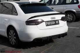 Carbon Fiber Rear Diffuser For 2009 2012 Audi A4 B8 Dtm Style Audi Carbon Fiber Audi A4