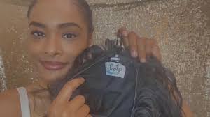 swig] The Swimming Wig Human Hair Water Resistant Breathable Moisture  Wicking Small Pixie Queen