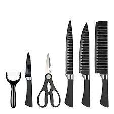 Everrich 6pcs Set Kitchen Knife Set Professional Chef Knives Sharp Knives Kitchen Knife Fruit Knife With Storage Case Chef S Knives Set Boxed Knife Sets