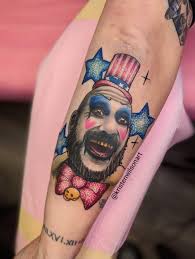 Captain American dark variant tattooed by 👉🏻 @jimburton_tattoos He always  loves tattooing marvel and Dc characters as well as anything else pop  culture.