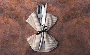 Fold the napkin in half again from bottom to top. How To Fold A Napkin 11 Ways The Home Depot