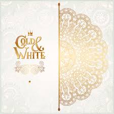 Gold is one of our more popular colors, and will always be in style. Gold With White Floral Ornaments Background Vector Illustration Set 19 Free Download