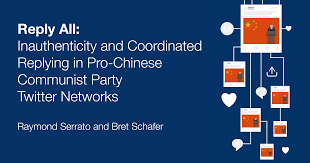 Last night, illustrator molly tl;dr: Reply All Inauthenticity And Coordinated Replying In Pro Chinese Communist Party Twitter Networks Isd