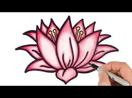 Maybe you would like to learn more about one of these? How To Draw Lotus Flower Step By Step Easy Drawing For Kids And Beginners Youtube Lotus Flower Drawing Lotus Drawing Flower Drawing Images