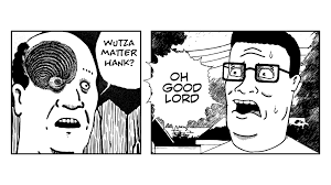 Woodrow White's 'King Of The Hill' x Junji Ito Crossovers 