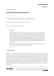 Pdf Arthritis Rheumatoid Arthritis