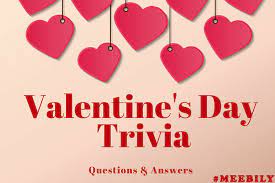 Florida maine shares a border only with new hamp. 50 Valentine S Day Trivia Questions Answers Meebily