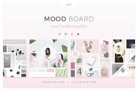 For this reason, professional designers turn to mood boards — a collection of images, textures, typography, color palettes and description words. Mood Boards For Social Media On Behance