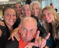 So many wonderful people 'Behind the Scenes' plus Background Actors that  worked all day… they changed into 3 outfits: current day, 90's & 50's! I  worked 7am-5pm & was so energized, could