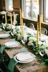 Emerald Green Mustard Yellow Wedding Inspiration Wedding Table Themes Green Themed Wedding Mustard Wedding