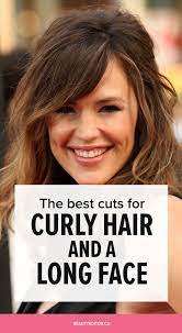Ask A Hairstylist The Best Haircuts For A Long Face And Curly Hair Long Face Hairstyles Curly Hair Styles Oblong Face Haircuts