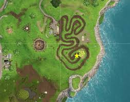 フォートナイト バトルパスチャレンジ ソルティ スプリングスにある宝の地図をたどる フォートナイトやりこみ情報局