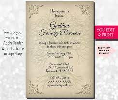 Family Reunion Invitation Family Party Invitation Family Get Etsy In 2021 Family Reunion Invitations Family Reunion Invitations Templates Reunion Invitations