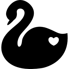Baby Swan Clipart Black And White Swan Tattoo Swan Tattoo Baby Flash Cards Stencil Designs