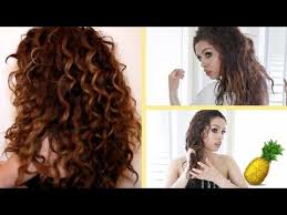 Pineapple Hair Trick Curly Hair Routine Alexandrasgirlytalk On Youtube Curly Hair Routine Hair Routines Curly Hair Styles Naturally