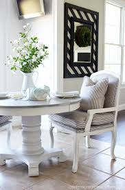 Paint for table & chairs. Diy Dining Table Makeovers Before Afters The Budget Decorator