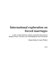 Elle a été vue 66962 fois, dure 01:16 mns et a reçu 177 votes (80%). Pdf International Exploration On Forced Marriages