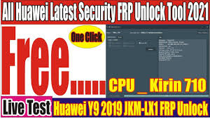 Mobilesandcomputerssolution huawei all model frp bypass tool || one click huawei frp unlock tool link …. All Huawei Latest Security Frp Unlock Tool 2021 Live Test Huawei Y9 2019 Jkm Lx1 Android 9 0 1 For Gsm