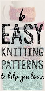 6 Easy Knitting Patterns To Help You Learn Yeni Baslayanlar Orgu Desenleri Orgu Modelleri Orgu Projeleri