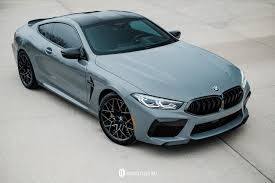 This Bmw M8 Coupe In Nardo Gray Individual Color Is Simply Stunning In 2020 Nardo Grey Bmw Grey Car