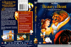 Belle, whose father is imprisoned by the beast, offers herself instead, unaware her captor to be an enchanted prince. Beauty And The Beast 1991 R1 Dvd Cover Label Dvdcover Com