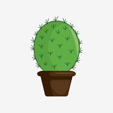 Cute Green Cactus And Pot Clipart Vector Png Element Cactus Green Cactus Pot Cactus Png And Vector With Transparent Background For Free Download Green Cactus Clip Art Free Vector Graphics
