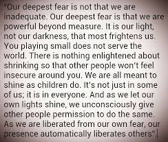 Recognise Your Worth Fear Quotes Coach Carter Quotes Our Deepest Fear Quote
