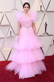 Puffy Pink Dresses Were The Unexpected Trend That Swept The Oscars Red Carpet Puffy Pink Dress Celebrity Dresses Nice Dresses