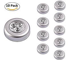 Touch switch rechargeable lighting portable led cordless table lamp restaurant. Counters Elikeable Lt 6 Pack 3 Led Battery Powered Wireless Night Light Stick Tap Touch Lamp Stick On Push Light For Closets Silver Cabinets Or Utility Rooms Cordless Touch Light Tools Home Improvement Novelty