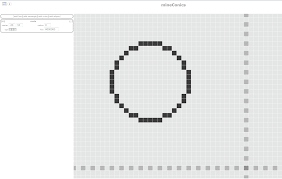 Producing a twitch command manuscript with . Fastest Circle Generator