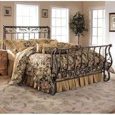 Bittersweet Metal Sleigh Bed Queen Relaxing Bedroom Ashley Furniture Sleigh Bedroom Set