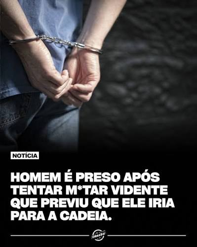 Viralizou - Uma história curiosa que ganhou força nas redes sociais mistura ironia e um suposto toque de destino. Segundo o relato que viralizou, um homem teria sido preso após tentar agredir
