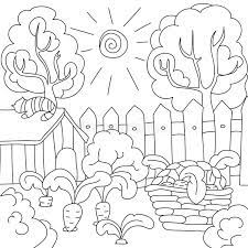 They are a fun fall learning activity for home or classroom. Vector Coloring Book Carrots In The Garden Stock Vector Illustration Of Contour Healthy 91252006